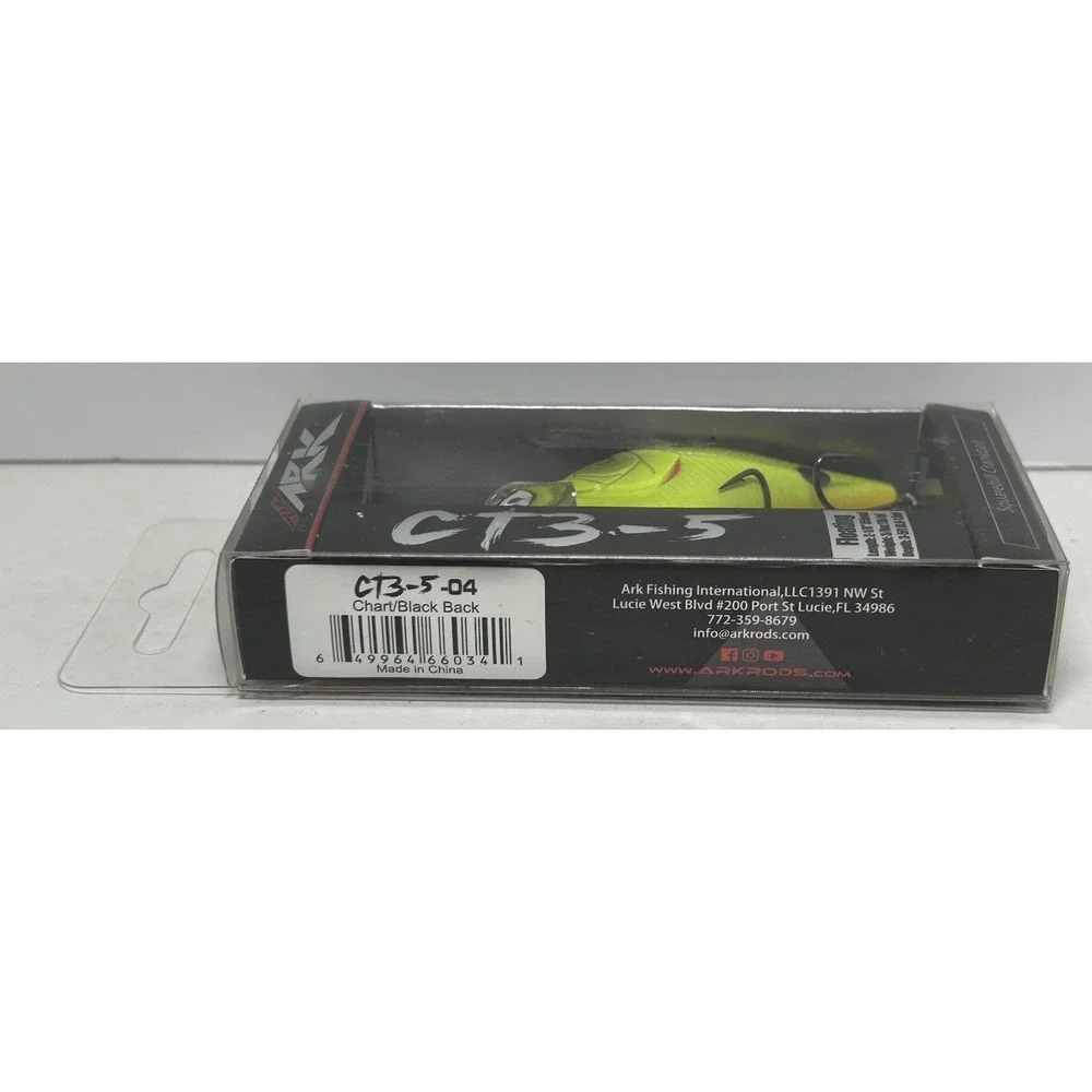 Team ARK CT3-5 Floating‎ Squarebill Crankbait 2 1/8